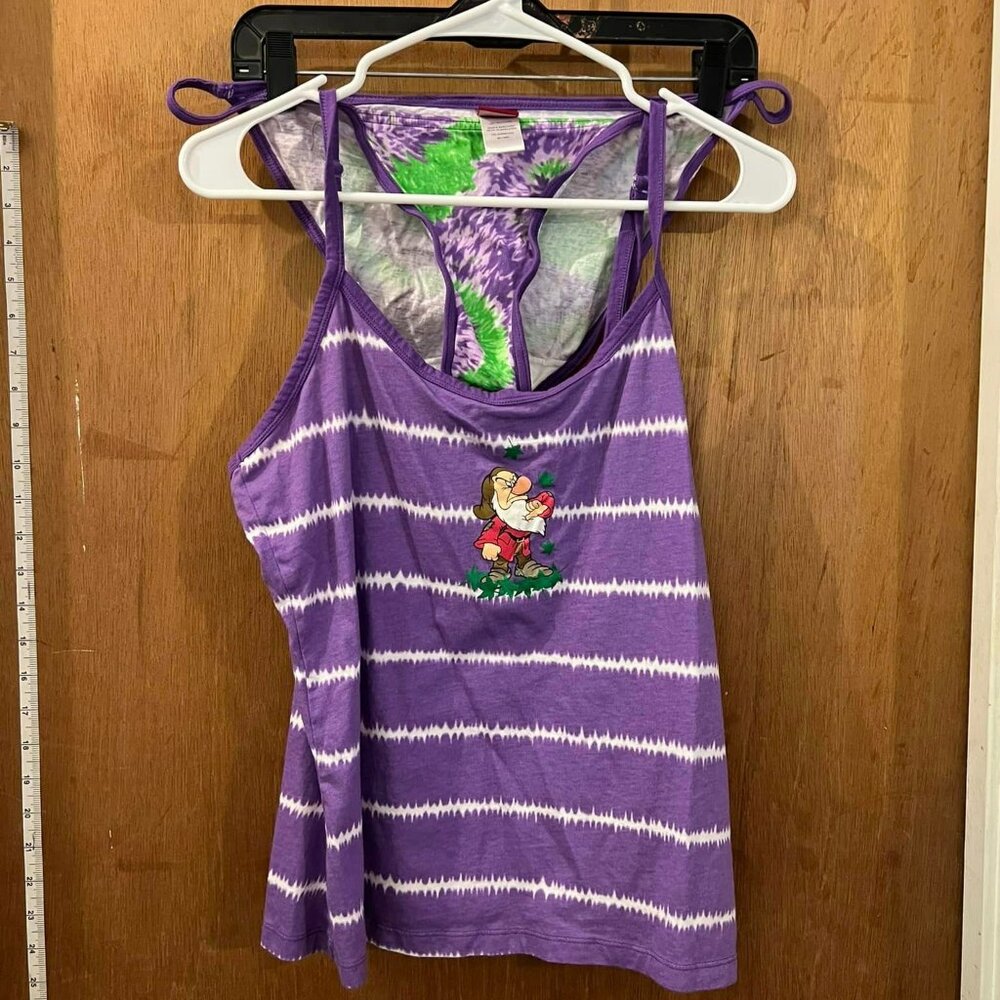 🐻Size L - Disney - "Grumpy" PJ Set - Camisole and Shorts